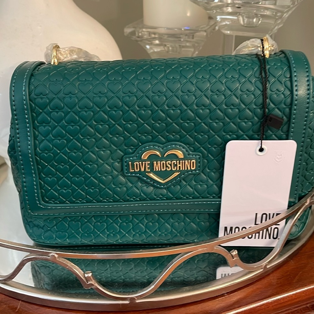Love Moschino Little Hearts Crossbody Bag - Picture 2 of 8